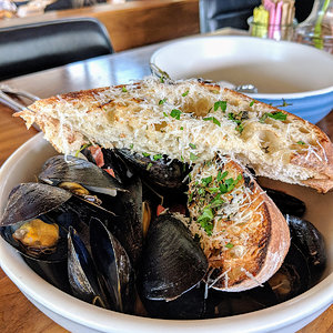 Black Mediterranean Mussels