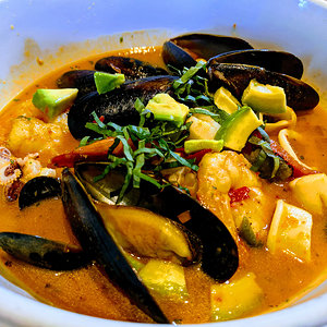 Drunken Cioppino at Karl Strauss Brewing Company