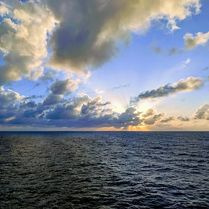Caribbean sunset