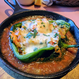 Naked chile rellano