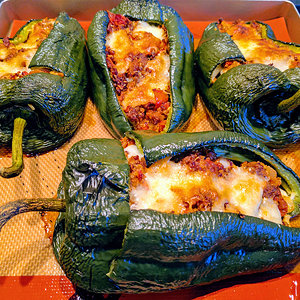 Stuffed chilles