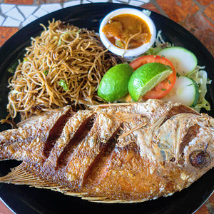 Pescado frito