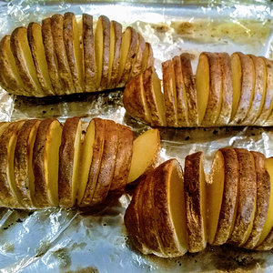 Hassleback potatoes