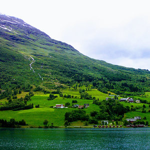 Loch in the Norwegian Fjords