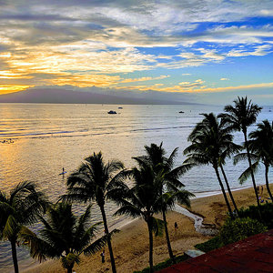 Lahaina Shores sunset