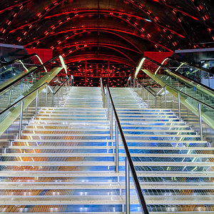 Artic station stairs