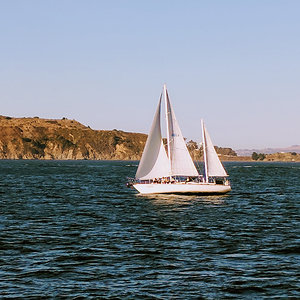 Sailboat in San Francisco Bay