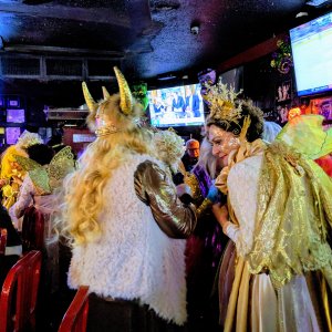 Mardi gras bar