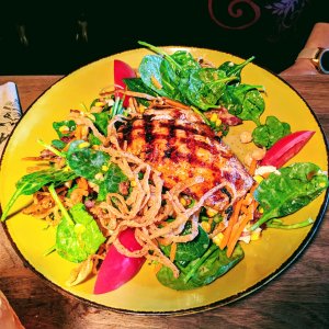 Salmon salad