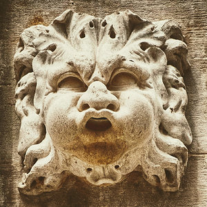 Stone Carving in Dubrovnik Croatia