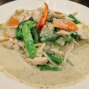 Green jungle at Thai Juan On