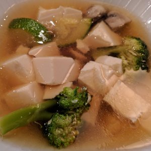 Tofu soup