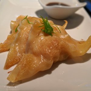 Lobster and shrimp wontons