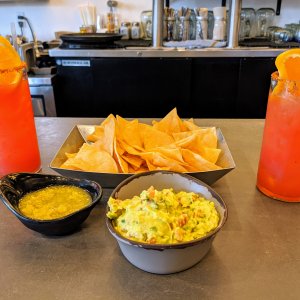 Blood orange margaritas