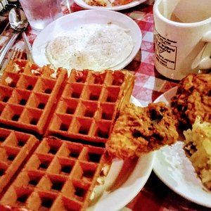 fried chicken & waffles