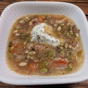 Chicken soup