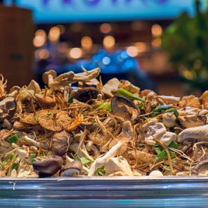 Assorted mushrooms