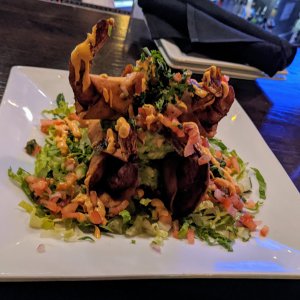 Flautas de camarrones