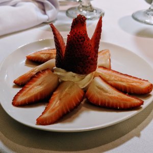 Strawberries and cream
