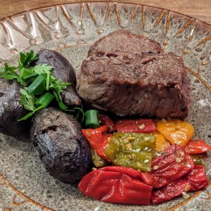 Grass fed steak