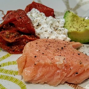 smoked salmon