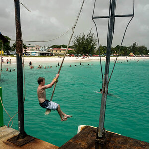 Rope swing