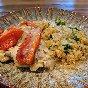 Chicken and quinoa