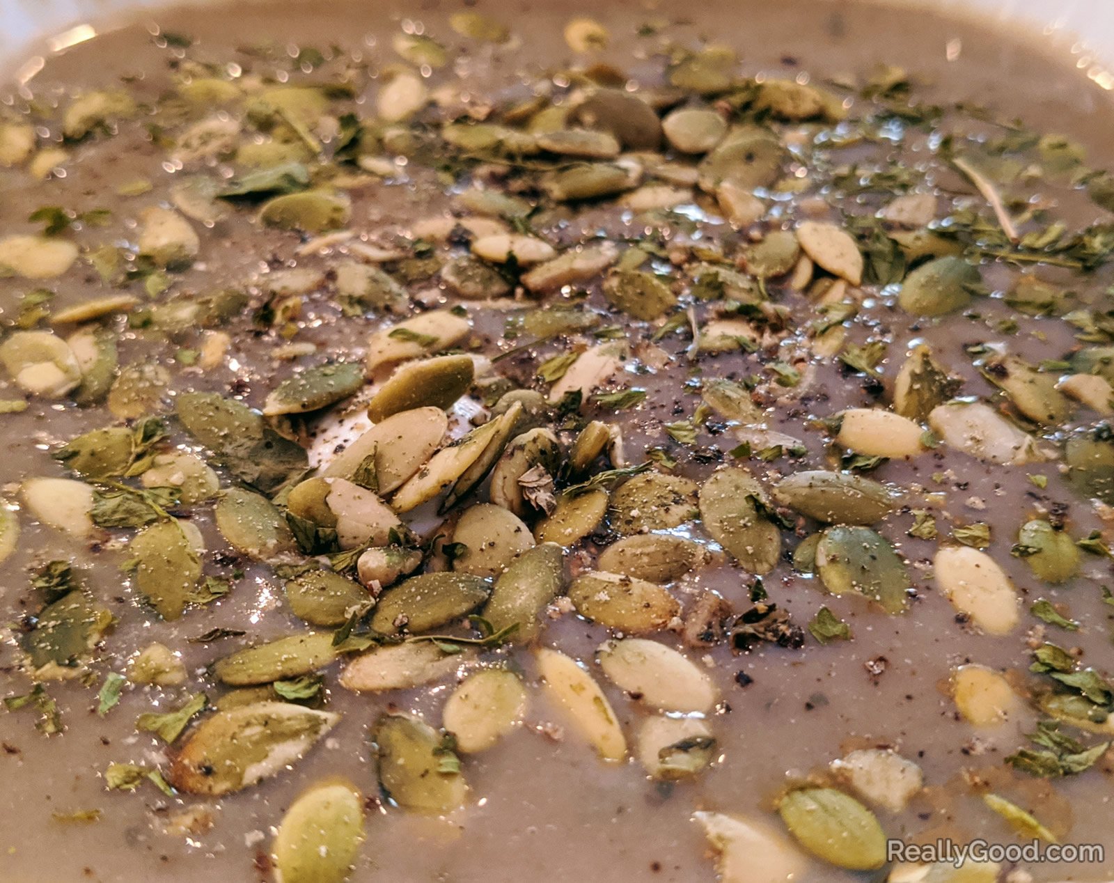 Cream  of mushroom soup