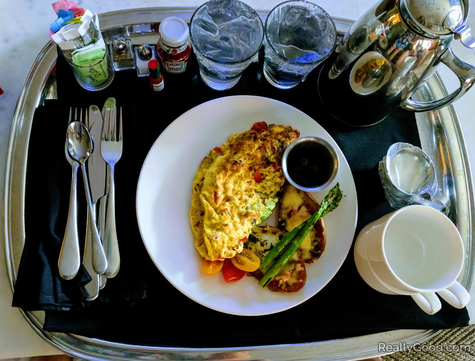 Room service Omelet