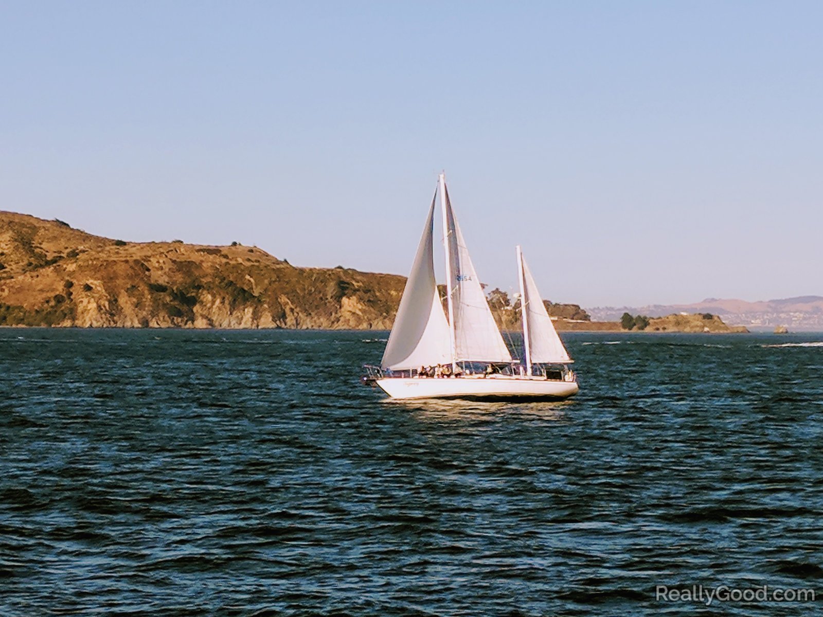 Sailboat in San Francisco Bay