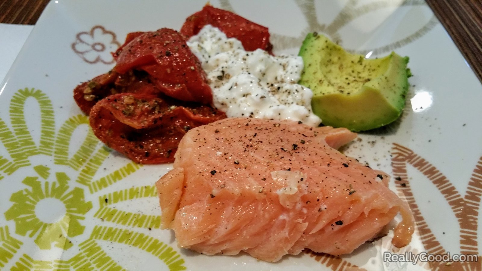 smoked salmon