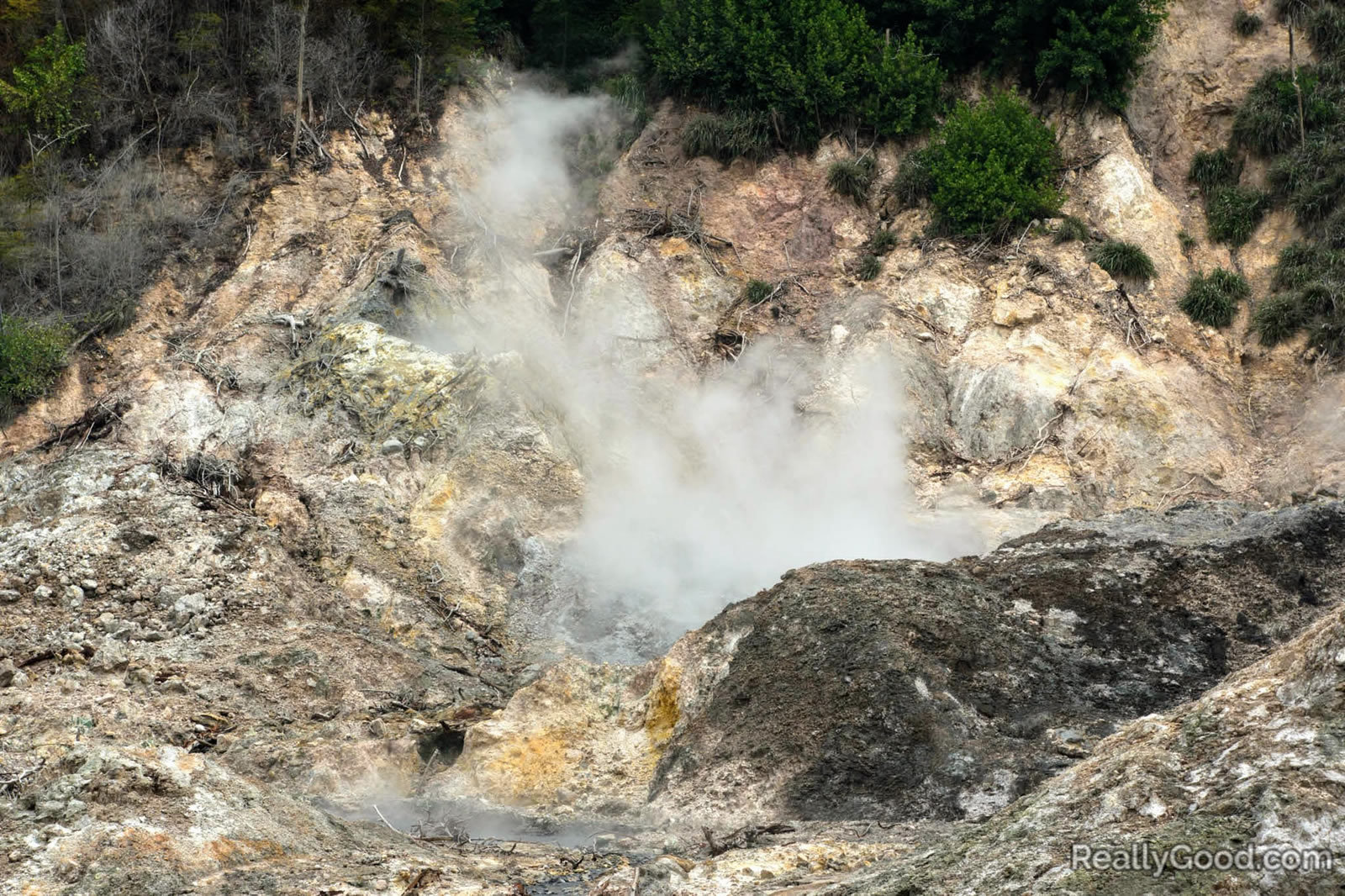 St. Lucia sulphur springs