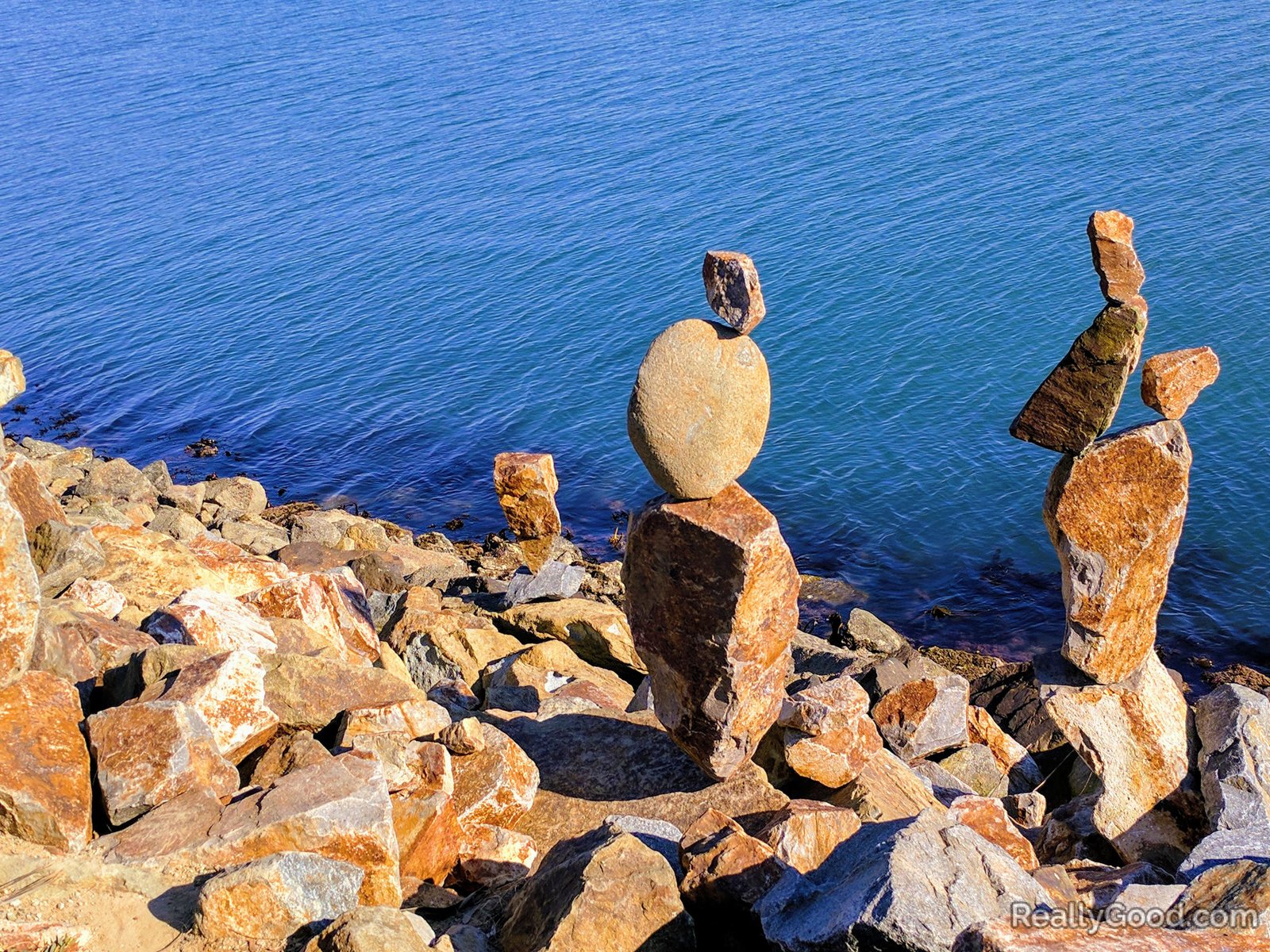 Stacked stones